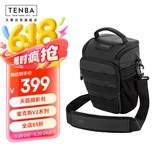 天霸TENBA摄影包 单肩相机包斜跨一机一镜可伸缩拓展枪包三角包4L 爱克斯AXIS V2 黑色 637-750