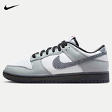 耐克NIKE板鞋女休闲鞋 DUNK缓震时尚百搭运动鞋 HQ3462-191白灰37.5