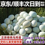 乡公馆土鸡蛋新鲜农家散养谷物喂养无抗土鸡蛋柴笨鸡蛋草鸡蛋新鲜整箱装 乌鸡蛋40枚