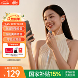 唱吧小巨蛋有线K歌耳机E10自带耳返手机麦克风话筒专业录音直播耳麦声卡一体适用于苹果华为生日礼物