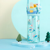 contigo康迪克单层运动吸管水杯600ml萌宠踏青记HBC-ADN063