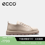 爱步（ECCO）乐福鞋女 女士单鞋厚底松糕鞋英伦小皮鞋 新潮216203 裸色21620302084 37