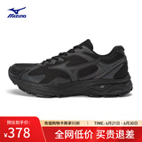 美津浓（MIZUNO）【RACER S】软底轻便运动跑步鞋男女同款缓震透气休闲慢跑鞋 01/黑色 43 (280mm)