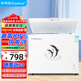 荣事达（Royalstar）冰柜商用大容量全冷冻卧式冰柜家用冷藏冷冻两用冷柜双温商用大冰柜冷冻柜展示柜 【高性价比】338升单温白色微霜【一级能效】