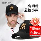 FitonTon大头围高顶网格帽子男夏透气棒球帽防晒遮阳帽运动户外加大鸭舌帽
