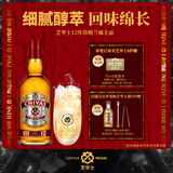 芝华士(Chivas)12年苏格兰调和型威士忌洋酒1000ml(1L) 