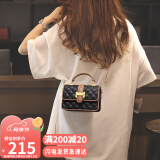 YUYULA牛皮包包女包斜挎包品牌轻奢手提链条包520送女朋友母亲节礼物
