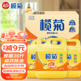 榄菊洗洁精大桶5kg*3瓶（整箱销售）菊之语食品用级别餐具果蔬清洗剂
