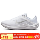 耐克NIKE跑步鞋女缓震透气WINFLO 10运动鞋DV4023-102白38