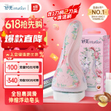 舒适（Schick）舒芙花卉中干肌刮毛刀脱毛刀【1刀柄2刀头】脱毛膏前用 乳木果油