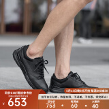 爱步（ECCO）男鞋夏季舒适系带透气运动休闲鞋黑色健步鞋 511734海外直邮 51052 40