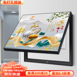 柳莺花燕轻奢电表箱装饰画新中式配电箱餐厅挂画免打孔电闸箱开关遮挡壁画 RY-家和富贵 50X40遮挡40X30表箱