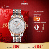 天梭（TISSOT）瑞士手表 力洛克系列腕表 钢带机械男表 T006.407.22.036.01