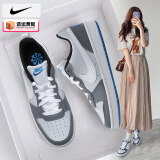耐克（NIKE）女鞋休闲鞋 2025夏季新款运动鞋COURT大童低帮耐磨时尚复古板鞋女 019-冷灰/晒图退5 38