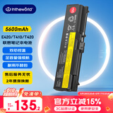 极川 适配联想ThinkPad E40 E50 E420 E520 T410 T410i T420 T510笔记本电池SL410K电脑电池外置6芯