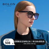 BOLON暴龙眼镜王鹤棣同款黑超方框太阳镜偏光露营墨镜男板材防晒BL3111 A13-上灰下粉渐进非偏光