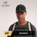 ARC'TERYX始祖鸟 SMALL BIRD HAT 男女同款 弯檐帽 BLACK/黑色 均码