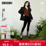 SIINSIIN【杨紫同款】鲨鱼裤女外穿2025新款春季加绒保暖瑜伽打底裤 【春秋款】显瘦黑 M （95-105斤）