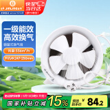 金羚（JINLING）排气扇 厨房卫生间换气扇浴室油烟圆形窗式排风扇8寸APC20-3-1