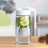 阿司倍鹭（ASVEL）塑料冷水壶大容量凉水壶泡茶壶冰箱果汁壶扎壶食品级耐高温 1.6L