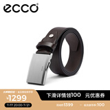 爱步（ECCO）男士礼盒礼盒皮带 简约金属扣正装腰带 9105889 摩卡棕910588990717 100cm