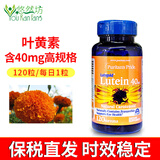 普丽普莱（Puritan's Pride） 叶黄素软胶囊 美国进口护眼保护眼睛 叶黄素40mg 120粒*1瓶