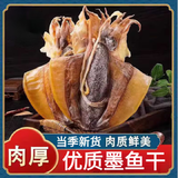 精选大号墨鱼干500g煲汤新鲜淡晒海鲜干货乌贼干目鱼干水产干货 【中大号500克】墨鱼干货6-9个送礼