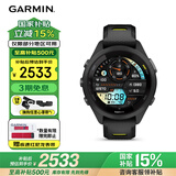 佳明（GARMIN）Forerunner265S极夜黑血氧心率跑步铁三户外运动智能手表跑马表