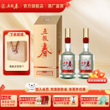 五粮春【酒厂直营】第二代52度500mL 商务宴请送礼纯粮食浓香型白酒 52度 500mL 2瓶