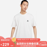 耐克(NIKE)ACG春夏男短袖T恤 运动健身 经典简约DJ3643-121 山峰白XXL