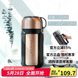 乐扣乐扣（LOCK&LOCK）佳益特便携保温壶车载户外男女便携保温水壶1.2L香槟色