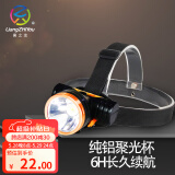 亮之友LED-5211 锂电池迷你充电式头灯  强光远射头戴式矿灯钓鱼灯