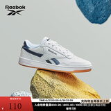 Reebok锐步官方夏男女TECHQUE T经典舒适复古运动休闲小白鞋板鞋 CN3196-藏青色 36.5