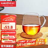金灶（KAMJOVE） 耐热玻璃公道杯玻璃分茶器茶海公道杯 分茶器茶具配件茶杯 GO-21搭配GO-08套组