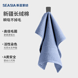 新亚纯棉吸水小毛巾全棉大方巾吸水不易掉毛洗脸毛巾擦手巾35×35cm