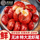悠轶 特级小龙虾尾麻辣 鲜活现剥冷冻大虾尾加热即食送调料批发端午节 大号龙虾尾140-160只/斤 【净重5斤】纯干无冰