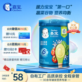 嘉宝（GERBER）混合蔬菜营养谷物高铁米粉加锌益生菌 宝宝辅食米糊250g 6月龄+