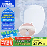 科勒（KOHLER）智能马桶盖女王座前净柔泉自动清洗加热独立妇洗智能盖K-38388T-0