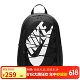 耐克（NIKE）男女双肩包背包 大容量旅行包电脑书包休闲包DV1296-010 黑白