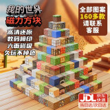 乐爱祥我的方块世界磁力方块磁铁磁吸铁石积木益智拼装男孩玩具生日礼物