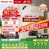 林内（Rinnai）璀璨系列13升燃气热水器【家电国家补贴15%】 升级智慧芯 水气双调 天然气 13QC05（JSQ26-C05）