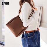 森马【单肩包福袋】斜挎包女通勤单肩包休闲百搭运动包包 E款【通勤单肩包】-咖啡50800 均码