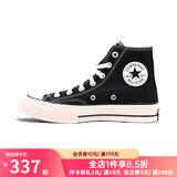 匡威（Converse）1970s帆布鞋经典三星标男女鞋休闲时尚百搭运动鞋162050C 162050C 经典黑【高帮1970s】 37