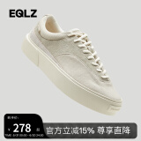 EQLZ义阔官方EQUALIZER FAULT22情侣低帮板鞋男款耐磨透气女无中生有 古白 新老货号混发 38.5