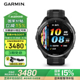 佳明（GARMIN）Forerunner965极夜黑心率跑步血氧铁三户外运动智能手表跑马表