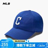 MLB帽子男女软顶棒球帽虞书欣明星同款运动鸭舌帽3ACP6601N-45RBS-F