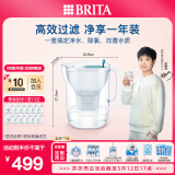碧然德（brita） 【孙颖莎推荐】家用净水壶 滤水壶滤芯 MAXTRA+LE 去水垢专家版滤芯母亲节礼物 设计师水壶蓝色+PRO滤芯12枚