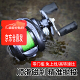 TAIGEK澳卡右手水滴轮路亚轮新手自带缠线超远投15档磁刹防炸线渔线轮