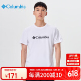Columbia哥伦比亚T恤男春夏户外休闲运动舒适纯棉透气短袖 JE1586