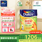 多乐士乳胶漆淳零儿童漆无添加竹炭全效油漆墙漆A8206 5L定制品